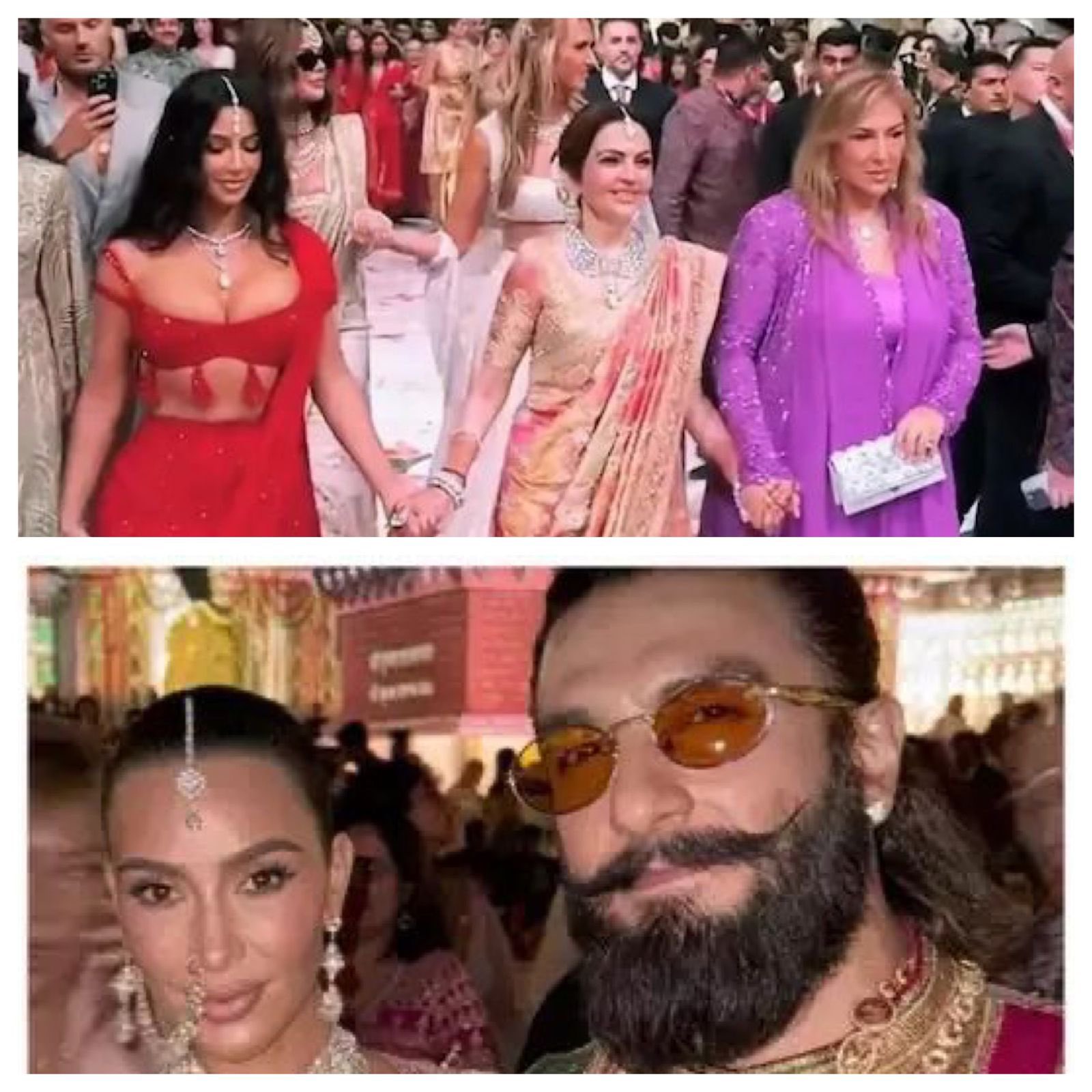 Uday Mahurkar on X: Clear marks of Kalyug ! Indias saints sharing roof in  Ambani wedding with porn culture promoters like Kim Kardashian & actor  Ranveer Singh who did a sex pill