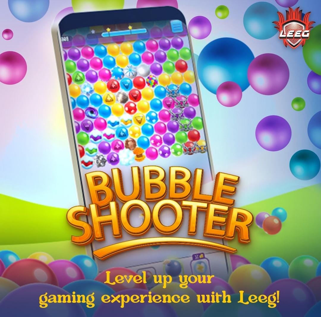 Join the fun with Leeg's Bubble Shooter! Pop, match, and conquer levels in the most addictive bubble game. Dive in now and start the bubble-popping adventure! 

#Leeg #GamesForEverySriLankan #LeegPlay #PlayGames #MobileGames #OnlineGames #Lka #SriLanka
