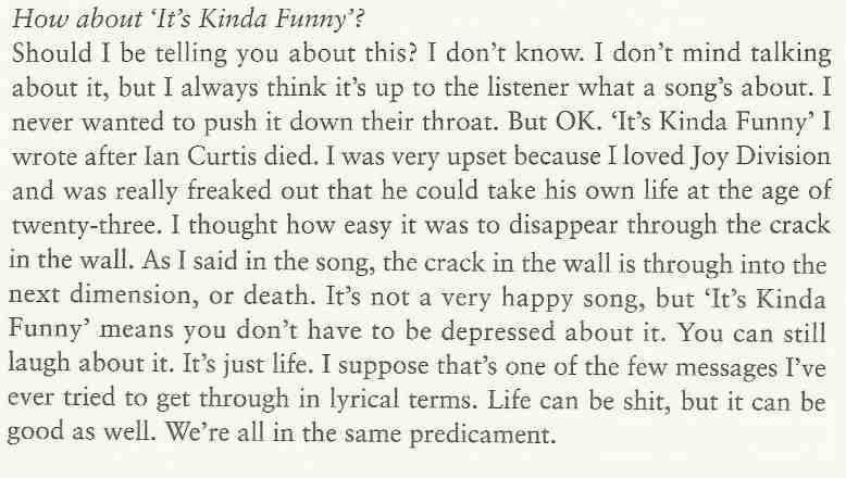 It’s Kinda Funny

youtu.be/-GOdnqBINIA?si…

#IanCurtis @paulhaig 

Paul Haig interview: Totally Wired by Simon Reynolds [Faber &amp; Faber, 2009]