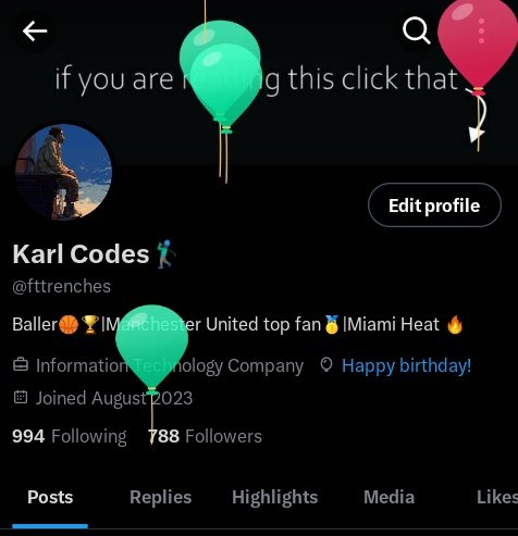 X gave me balloons today🎉🥂