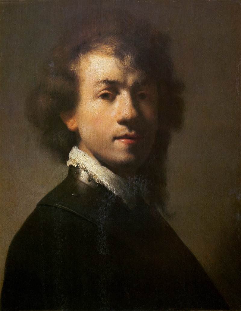 PP_Rubens's tweet photo. Born on this day in 1606, in Leiden, Rembrandt Harmenszoon van Rijn. Painter, printmaker, draughtsman, and extraordinary at them all. One of the true greats of my or any century. Here by himself in 1629. https://t.co/FB0jRRxHT7