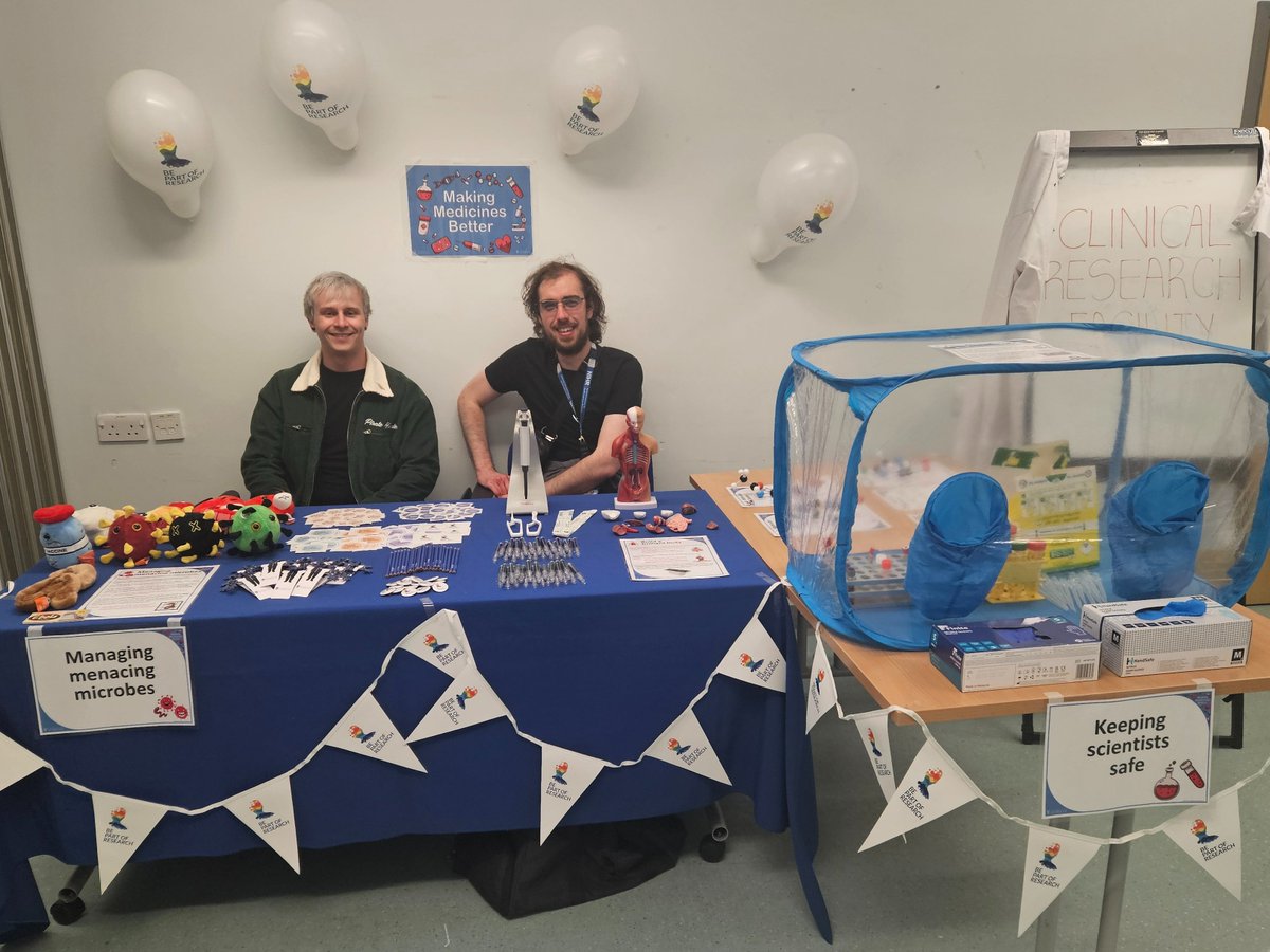 NHS University Hospitals of Liverpool Group R&I (@nhsuhlg_ri) on Twitter photo Happy Monday! ✨
Last week our <a href="/NIHRCRF_Lpool/">NIHR Liverpool Clinical Research Facility</a> Lab team went to a careers event to talk to future professionals about life and work on the CRF!
#Research #NHS #careers Happy Monday! ✨
Last week our <a href="/NIHRCRF_Lpool/">NIHR Liverpool Clinical Research Facility</a> Lab team went to a careers event to talk to future professionals about life and work on the CRF!
#Research #NHS #careers