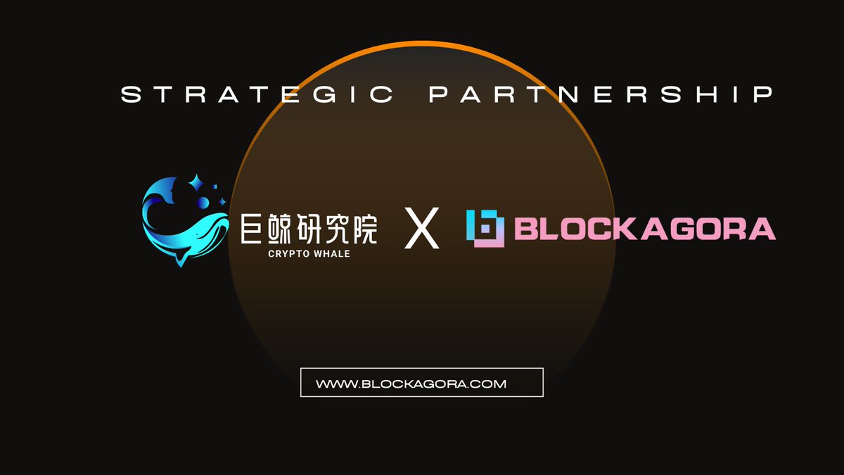 We are excited to announce our partnership with <a href="/cryptowhale1888/">巨鲸研究院</a>.Together, we will deeply collaborate on organizing and coordinating global #Web3 events! 🚀 #Blockchain #Solana #Cryptocurrency #NFT #Ethereum