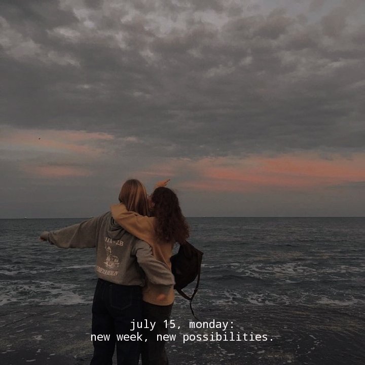 july 15, monday...