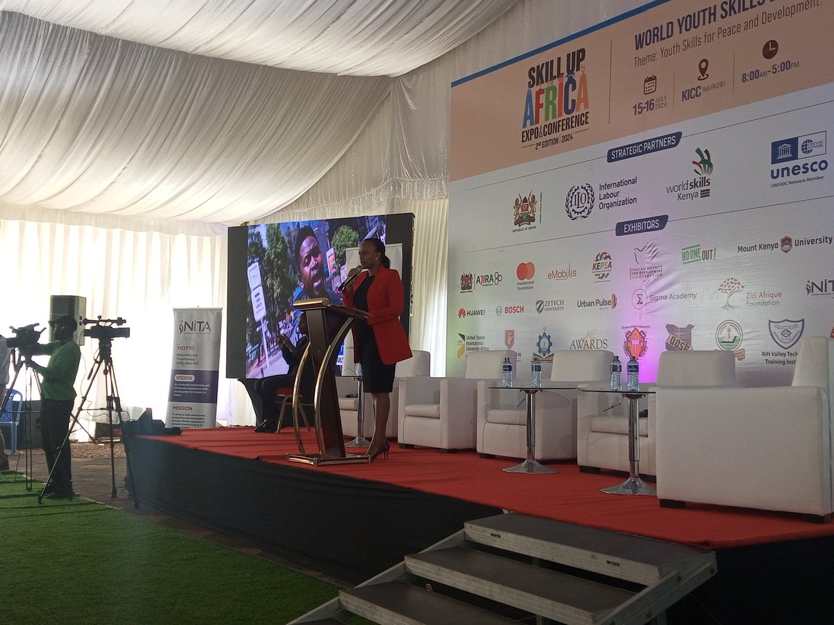 TVET Authority Kenya (@tvetakenya) on Twitter photo Happening now at KICC: World Youth Skills Day 2014. Theme: Youth Skills for Peace and Development. <a href="/Langat_Kipkirui/">Langat Kipkirui, MBS, Director General TVETA Kenya</a> <a href="/NationFmKE/">Nation FM</a> <a href="/EduMinKenya/">Ministry of Education, Kenya (MoE)</a> <a href="/TVET_MoE/">State Dept:Tech, Vocational Education & Training</a> <a href="/worldskillsKE/">WorldSkills Kenya</a> <a href="/WorldSkills/">WorldSkills</a> Happening now at KICC: World Youth Skills Day 2014. Theme: Youth Skills for Peace and Development. <a href="/Langat_Kipkirui/">Langat Kipkirui, MBS, Director General TVETA Kenya</a> <a href="/NationFmKE/">Nation FM</a> <a href="/EduMinKenya/">Ministry of Education, Kenya (MoE)</a> <a href="/TVET_MoE/">State Dept:Tech, Vocational Education & Training</a> <a href="/worldskillsKE/">WorldSkills Kenya</a> <a href="/WorldSkills/">WorldSkills</a>