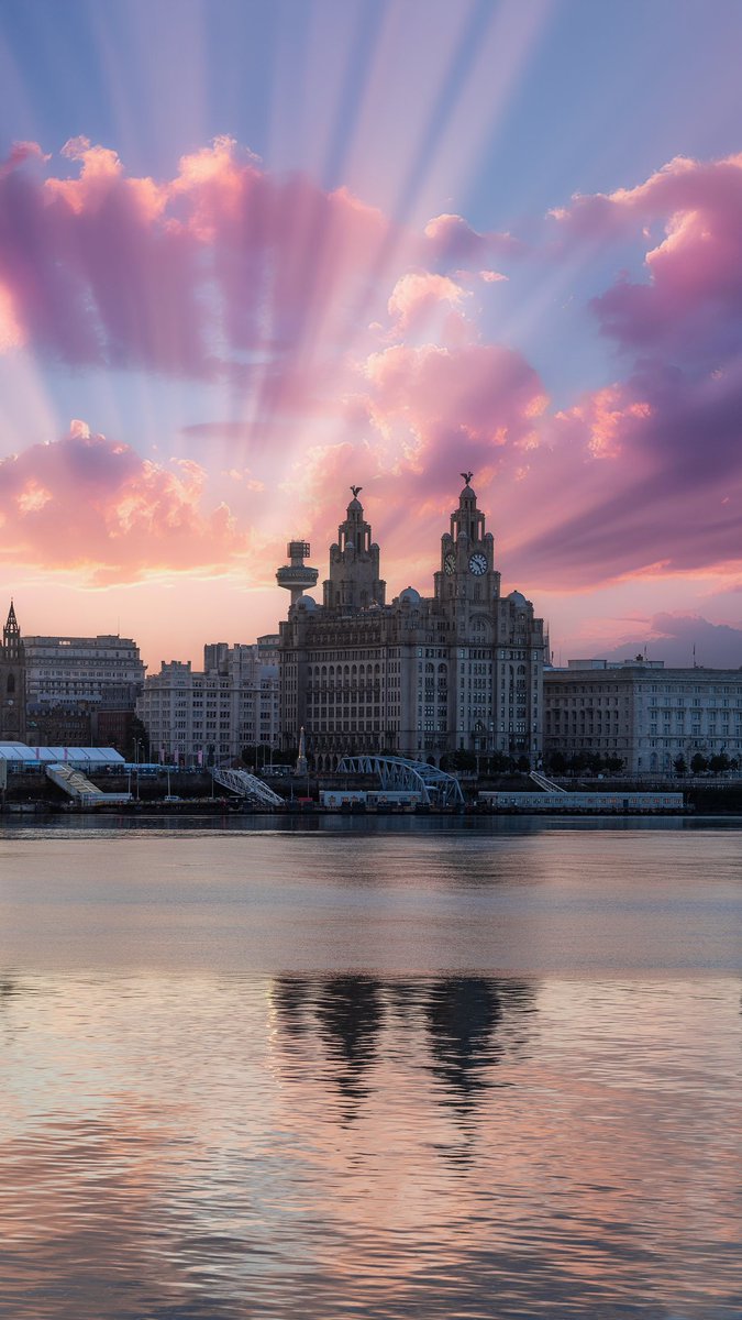 Good morning. #Liverpool at dawn and resized for phone wallpaper. Please help yourself.