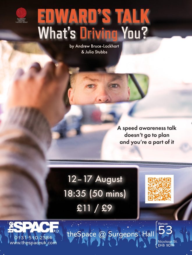 goose_group's tweet image. If you have any slots left, love to invite you to see Edward doing his thing in a speed awareness talk that doesn&apos;t quite go to plan. It&apos;s a #devised piece of #NewWriting , a #Solo show, with audience interaction called Edward&apos;s Talk - What&apos;s Driving You. 
 #DriveLikeItMatters