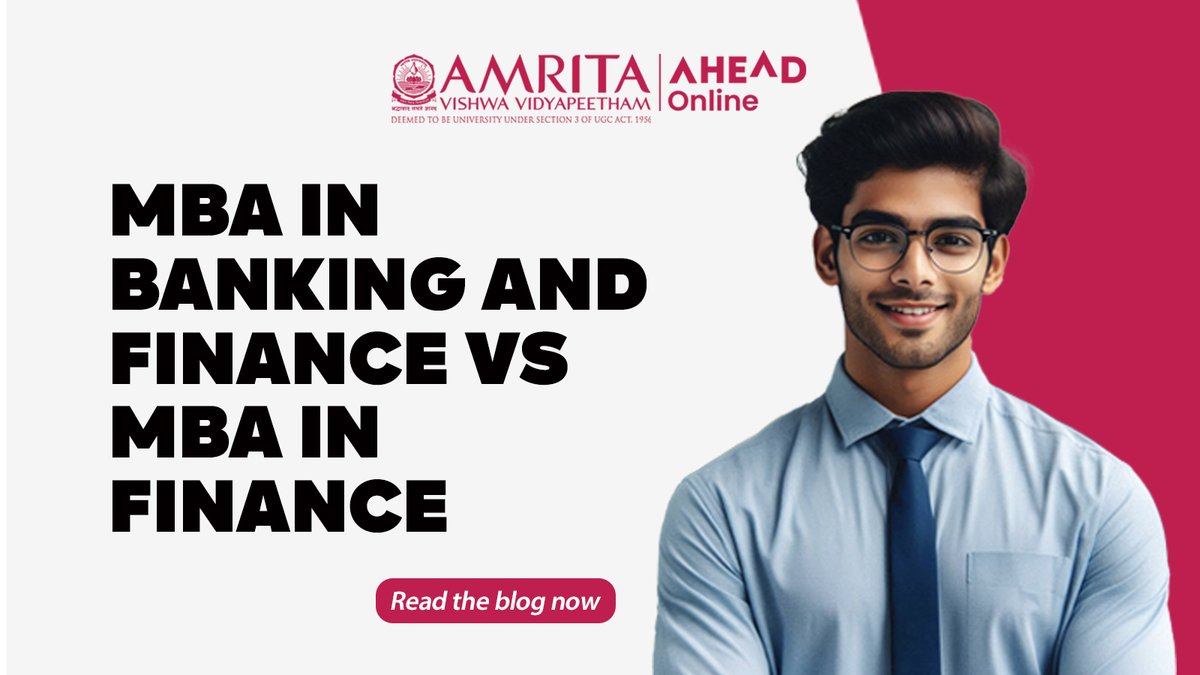 GoAmritaOnline's tweet image. Aspire to be a leader in the dynamic world of finance?
Read Now:onlineamrita.com/.../mba-in-ban…

#OnlineLearning #remoteteaching
#InstructionalDesign