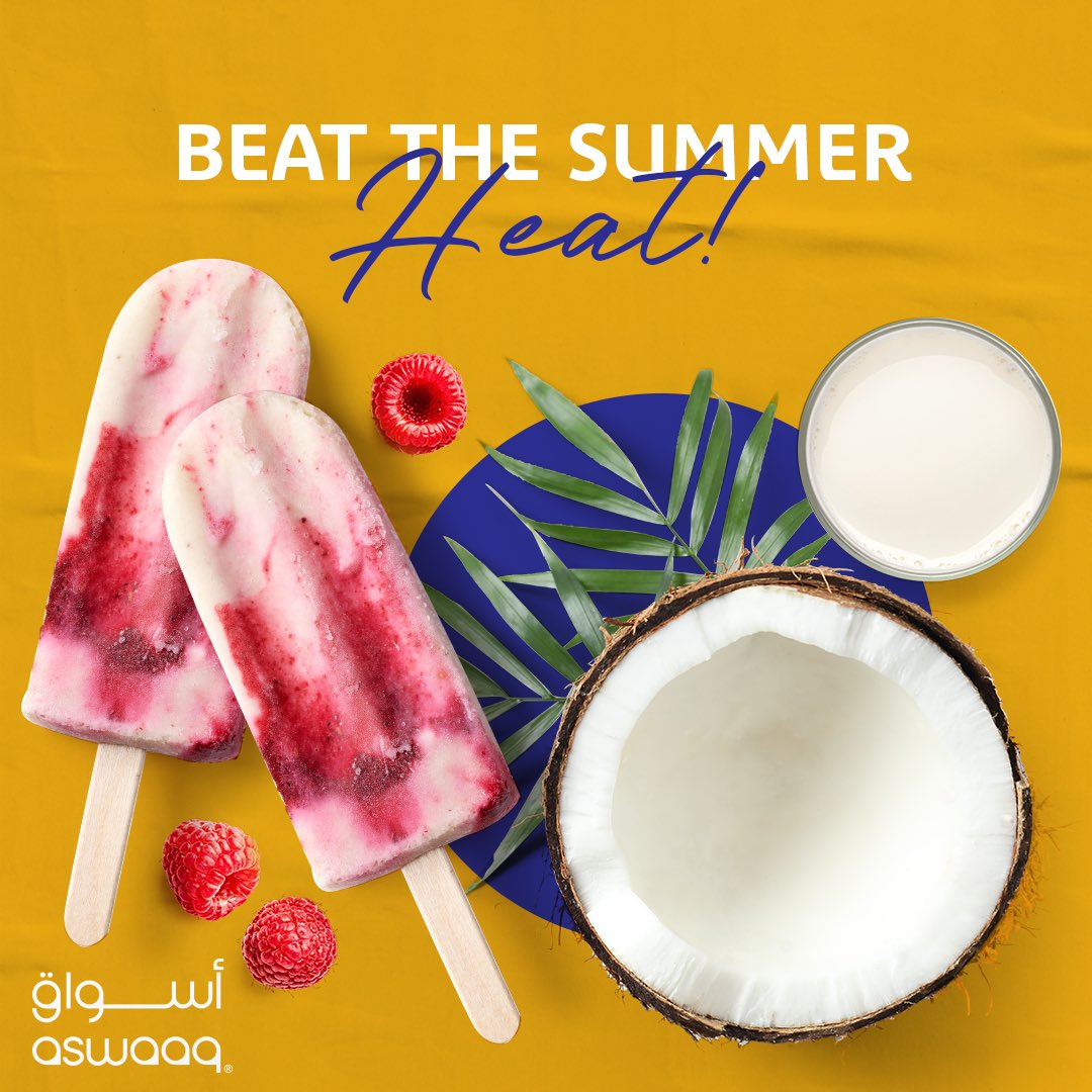 aswaaq's tweet image. Goodbye clouds of grey, hello skies of blue ☀
Beat the summer heat with this simple and refreshing popsicle recipe!

#summer #popsicle #recipe #refreshing #aswaaq
#الصيف #آيسكريم #وصفة #منعش #أسواق