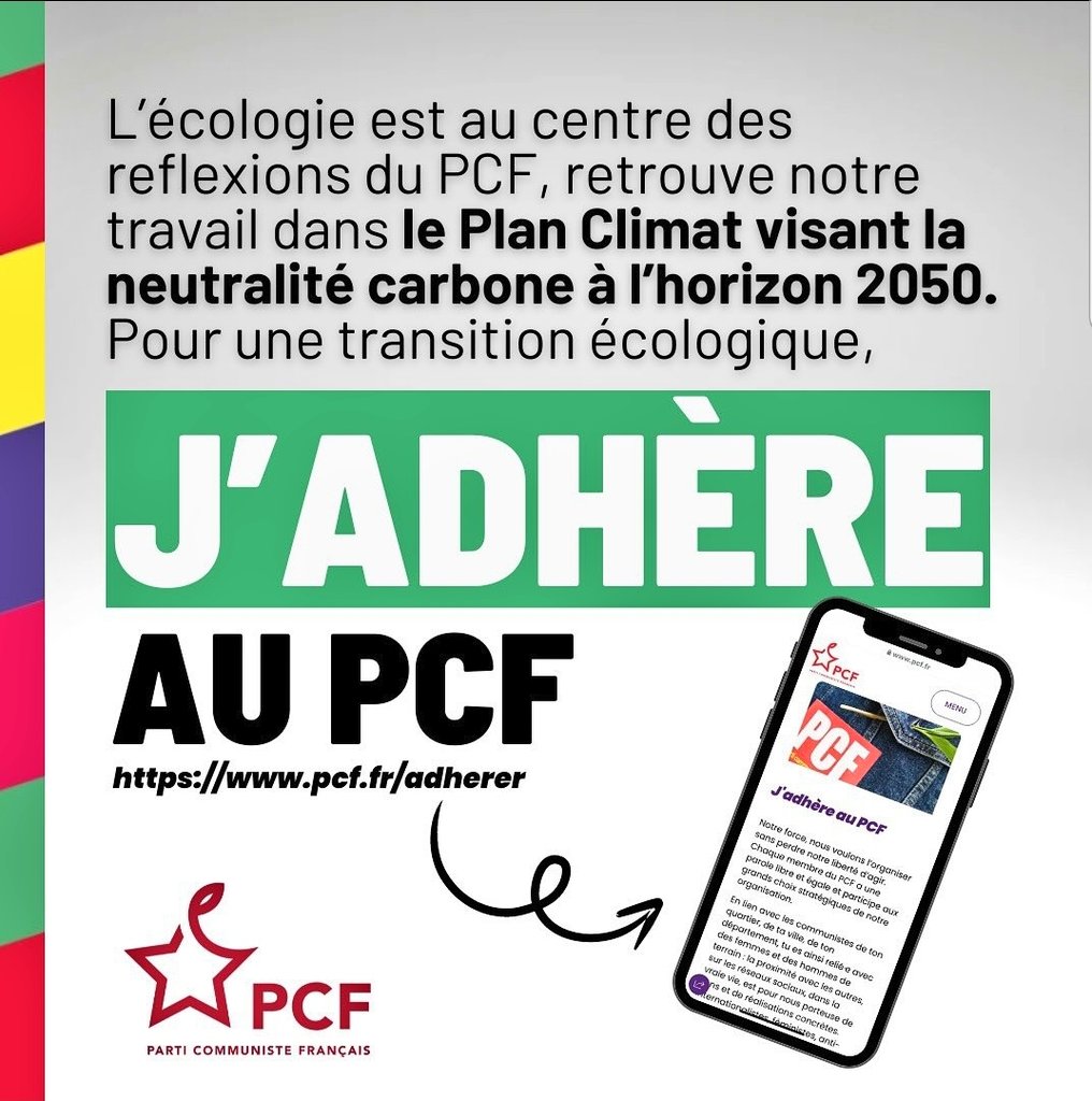 BillyMargueron's tweet image. Dans la situation actuelle, dans le monde dans lequel nous vivons, nous avons besoin d'un pcf plus fort. La planète et l'humain d'abord
pcf.fr/adherer