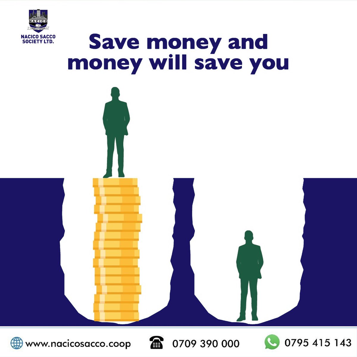 Save money today and let it save you tomorrow! Secure your financial future by making smart choices now. Happy new week, members!

#SaveSmart #FinancialFreedom #FutureReady