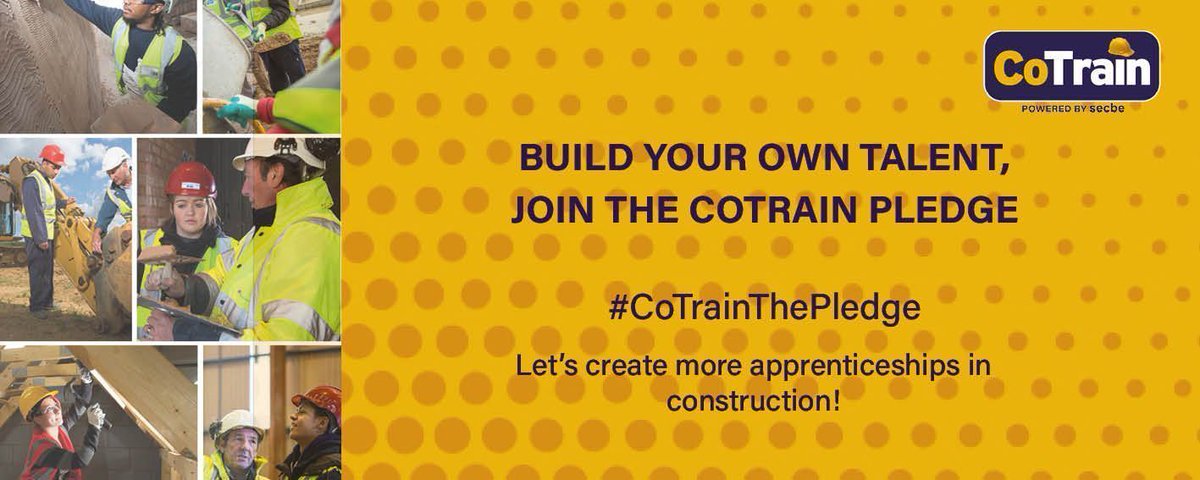 Join the Pledge!
Let's create more apprenticeships in construction! By joining the CoTrain pledge, you'll be part of a drive to create a skilled workforce for your projects. Sign up to CoTrain The Pledge now and help build the future!  buff.ly/3xGJQpj 
#JoinThePledge