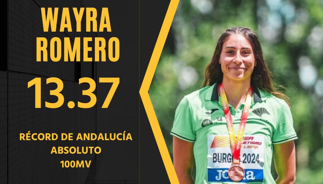 💥NUEVO RÉCORD DE ANDALUCÍA ABSOLUTO DE 100MV PARA <a href="/wayra_78_/">wayraa</a> 🟢1⃣3⃣.3⃣7⃣🟢