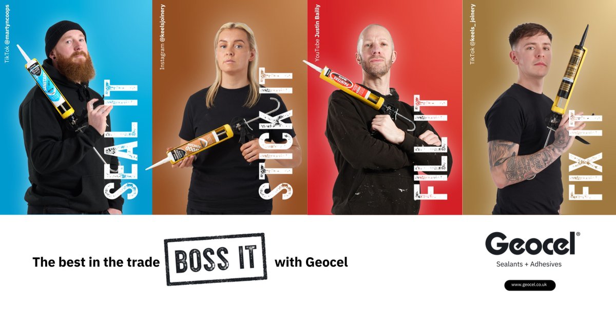 We added dramatic effect to the everyday use of sealants and adhesives on site, for Geocel's latest BOSS IT campaign - with great results. cibcomms.co.uk/blog/film-it