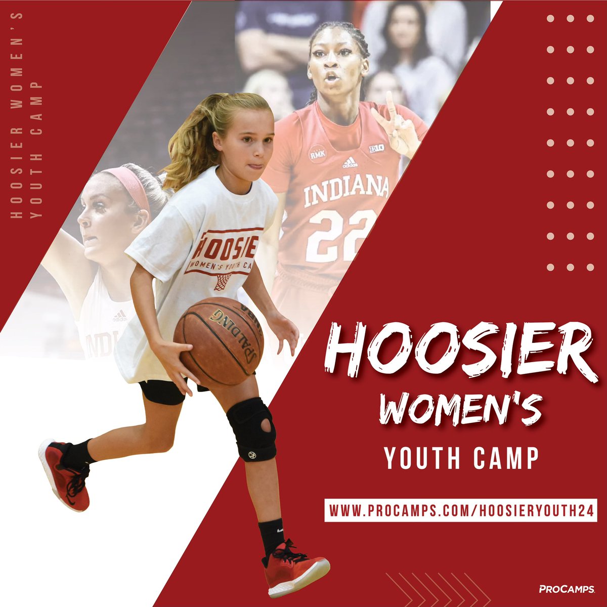 MY TEAMMATES AND I ARE SO PUMPED TO BE BACK IN COOK HALL❤️ Register now for our annual camp at procamps.com/HoosierYouth24. You won’t want to miss it!!🏀