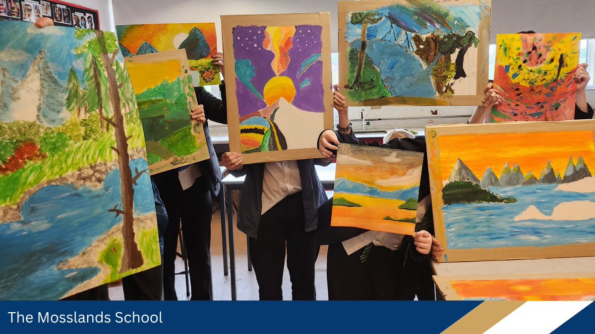 🎨 Art Rewards Day was a masterpiece on Friday! Our Year 8 &amp; 9 painters wowed us with their creativity (and embraced the mess! 😉). So much talent on display. #MosslandsArt #CreativityUnleashed