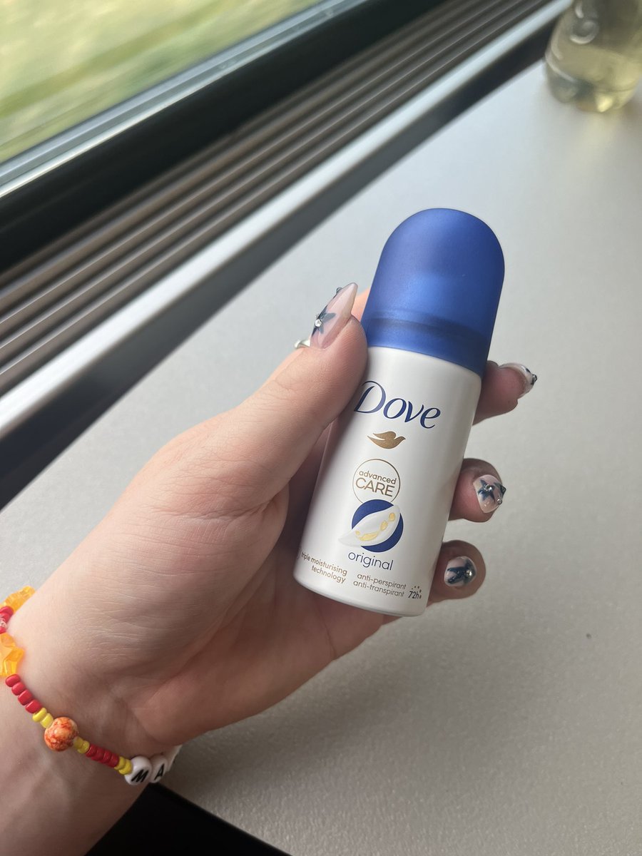 people handing out mini deodorants at the train station, i love you. you should come to a hardcore show sometime x