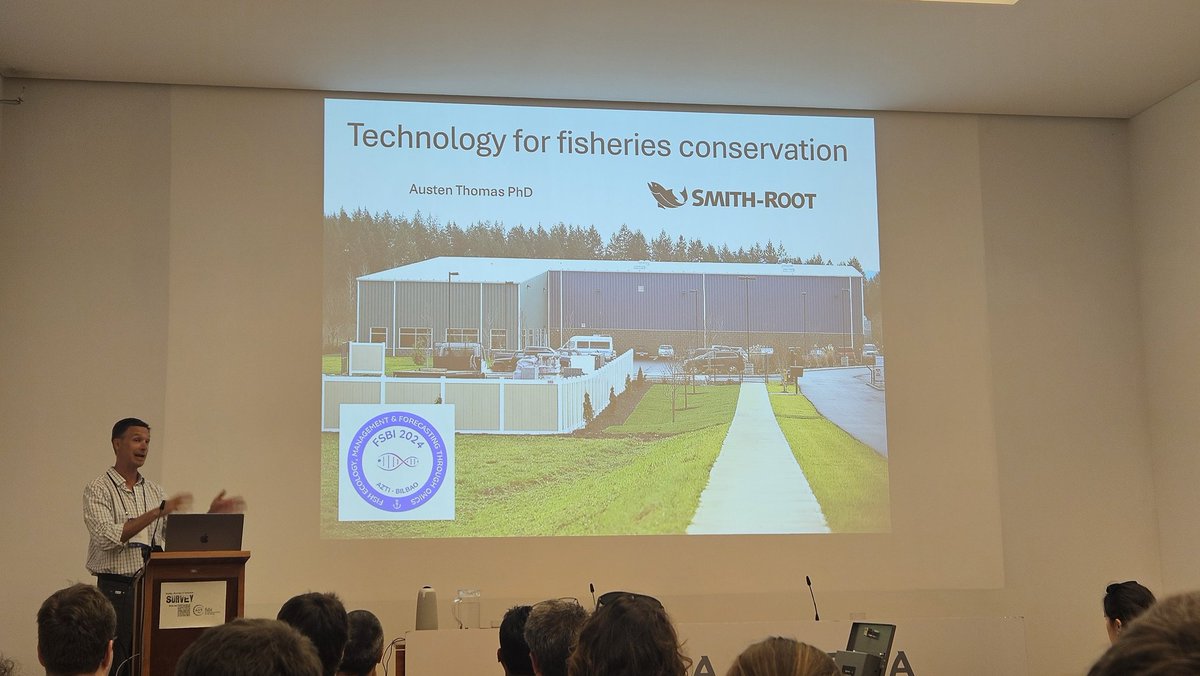 AryaSidharthan's tweet image. Second session by Austen Thomas from @SmithRoot talking about #eDNA sampling methods. One of the first names @LabRajeev  #fishlab and I heard when we started working on #eDNA few years back.

@naiara_re @azti_brta @fsbi_symposium @TheFSBI