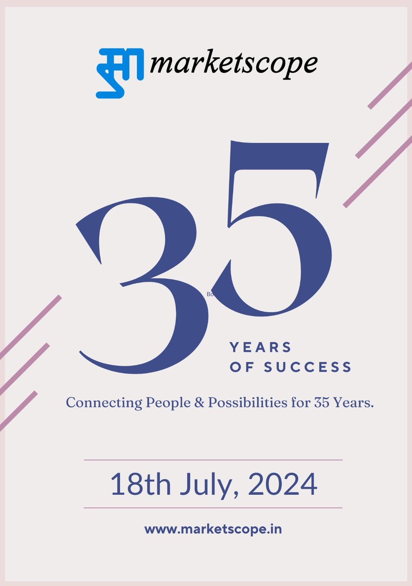 Marketscope_IND's tweet image. As we approach our 35th anniversary, we reflect on a remarkable journey of relationship building that has spanned three decades.

 We&apos;ve built a strong foundation in #recruitment and #talentacquisition by cultivating lasting relationships with both talented candidates and valued…