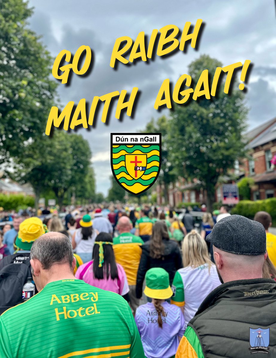 We want to say a big thank you to Jim, the squad, &amp; the whole team at the Co Board for all the hard work that has gone into a brilliant year to be a supporter of the Donegal men! 

You’ve put a smile on our faces, a spring in our step &amp; we can’t wait to do it all again next year!