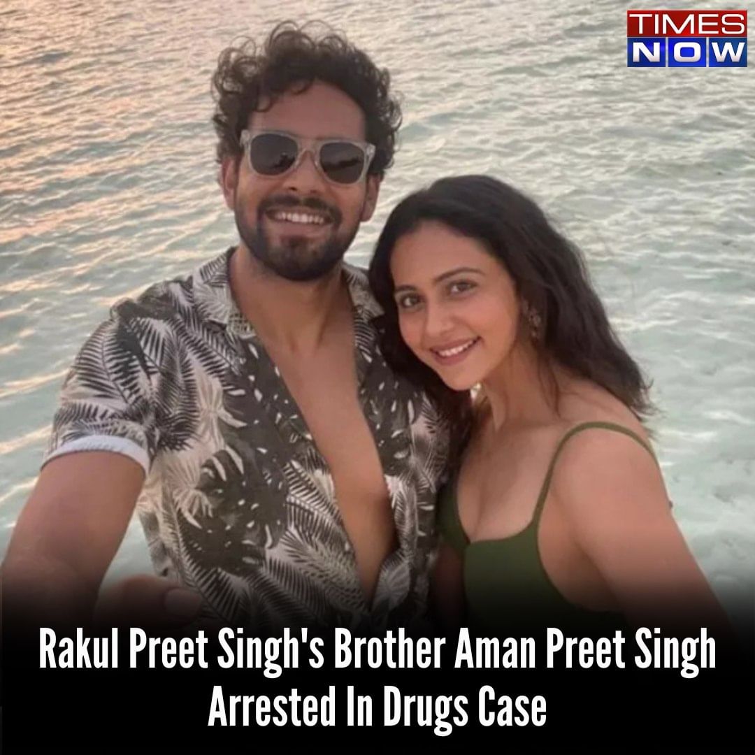 TimesNow's tweet image. #BREAKING- Actor Rakul Preet Singh&apos;s Brother Aman Preet Singh Arrested In Drugs Case

READ MORE- timesnownews.com/crime/rakul-pr…

#RakulPreetSingh #AmanPreetSingh #Drugs