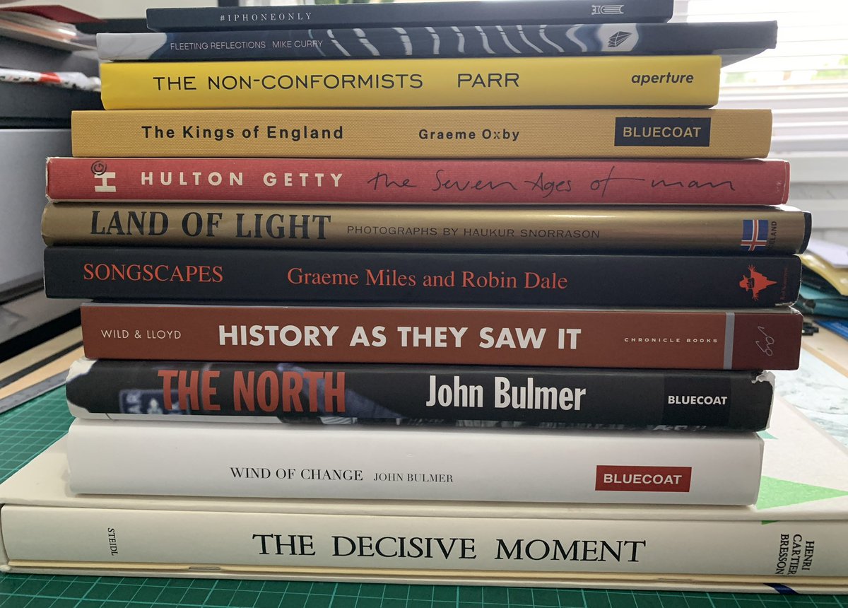 Got some photobooks for sale … some signed, some with prints. £7 to £400. DM if interested. Retweets appreciated. Ta