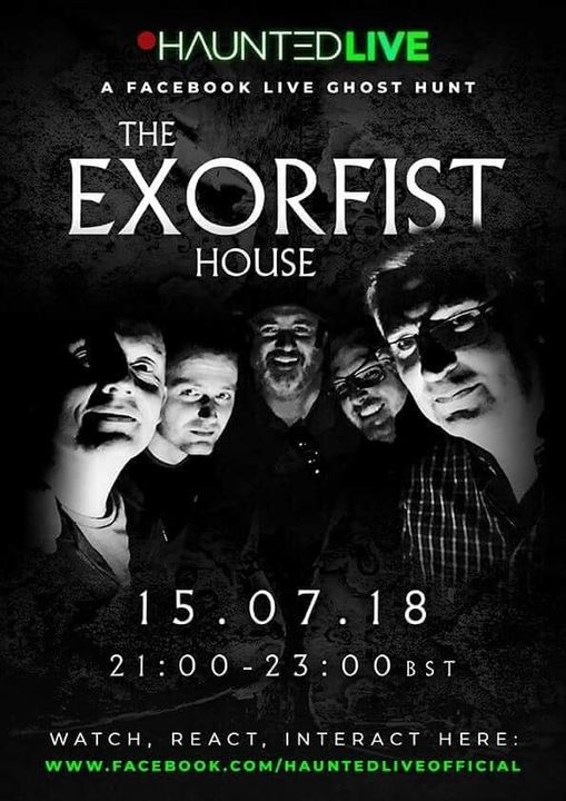 #OnThisDay, 15th July 2018, we [<a href="/HauntedLIVE_/">HauntedLIVE</a>] did a live stream at The Exorfist House [not a spelling mistake]. 

Talk about a weird night, a room full of Ouija boards, <a href="/hauntedJW/">JW 👻</a> being tied to the bed and a dog humping my leg [a real dog, not a ghost dog]. 

Ah, the memories...