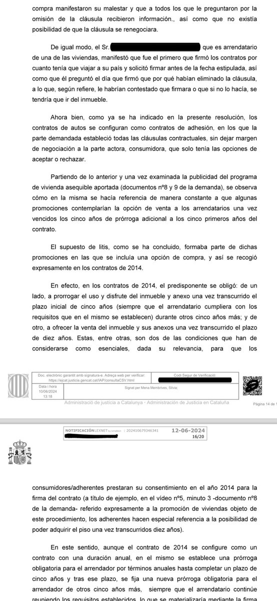 OSerrano_'s tweet photo. Sabieu que L’Obra Social de Caixabank adquireix sòl municipal gratuïtament  dels Ajuntaments a canvi de fer pisos per a lloguers socials amb opció de compra que després incompleix? Molt content amb aquesta nova sentència del jutjat d’instància 1 de L’H. que la condemna a + https://t.co/VZteebprrc