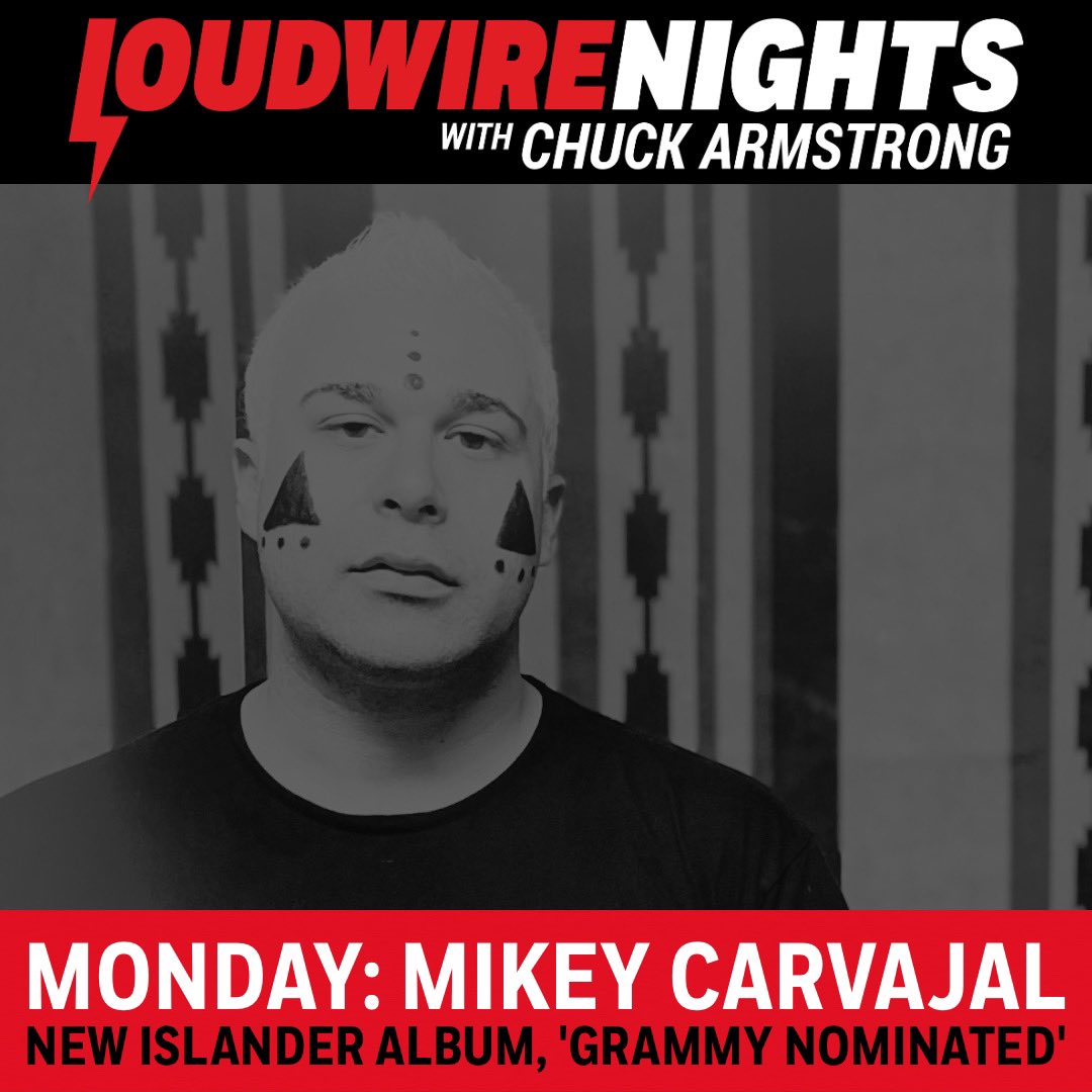 Tonight, we’re hanging with <a href="/Mikey_Carvajal/">Mikey Carvajal</a> and talking all about <a href="/ISLANDER_band/">Islander</a>’s new album, ‘Grammy Nominated.’

Get details on when/where/how to listen to <a href="/Loudwire/">Loudwire</a> Nights at LoudwireNights.com.