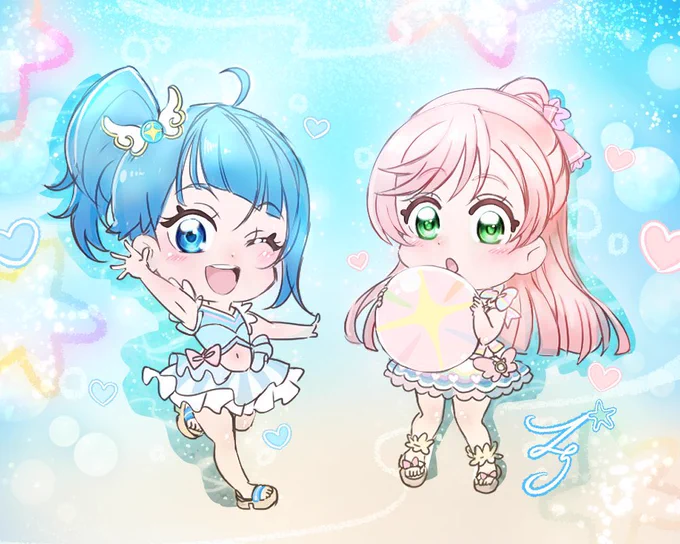 海の日なの忘れてたから海系イラスト再掲〜 