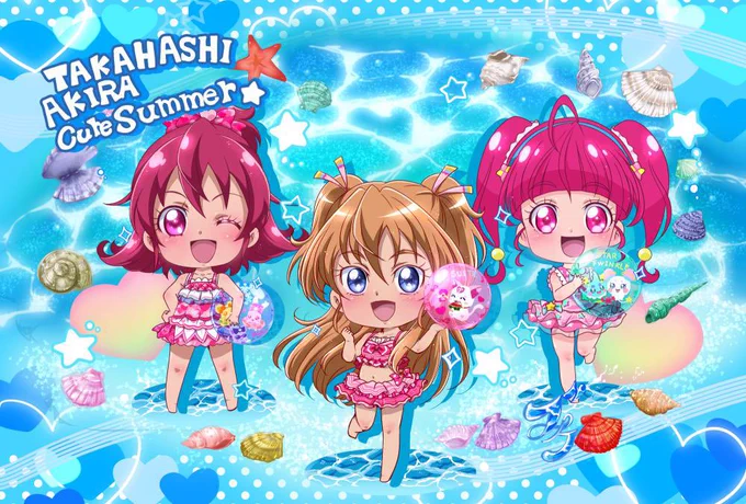 海の日なの忘れてたから海系イラスト再掲〜 
