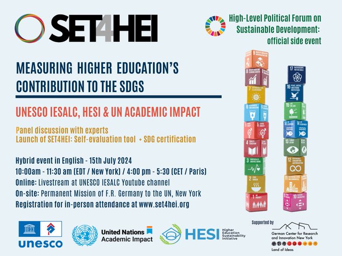 UN Chronicle (@_unchronicle) on Twitter photo Check out today's launch of the SDG Self-Evaluation Tool for HEIs (SET4HEI), co-organized by UN Academic Impact: un.org/en/academicimp….
Ban Ki-moon once wrote about UNAI as a "movement of minds" for change: un.org/en/chronicle/a….
<a href="/ImpactUN/">United Nations Academic Impact</a> now has 1,600+ members.
#HLPF2024 Check out today's launch of the SDG Self-Evaluation Tool for HEIs (SET4HEI), co-organized by UN Academic Impact: un.org/en/academicimp….
Ban Ki-moon once wrote about UNAI as a "movement of minds" for change: un.org/en/chronicle/a….
<a href="/ImpactUN/">United Nations Academic Impact</a> now has 1,600+ members.
#HLPF2024