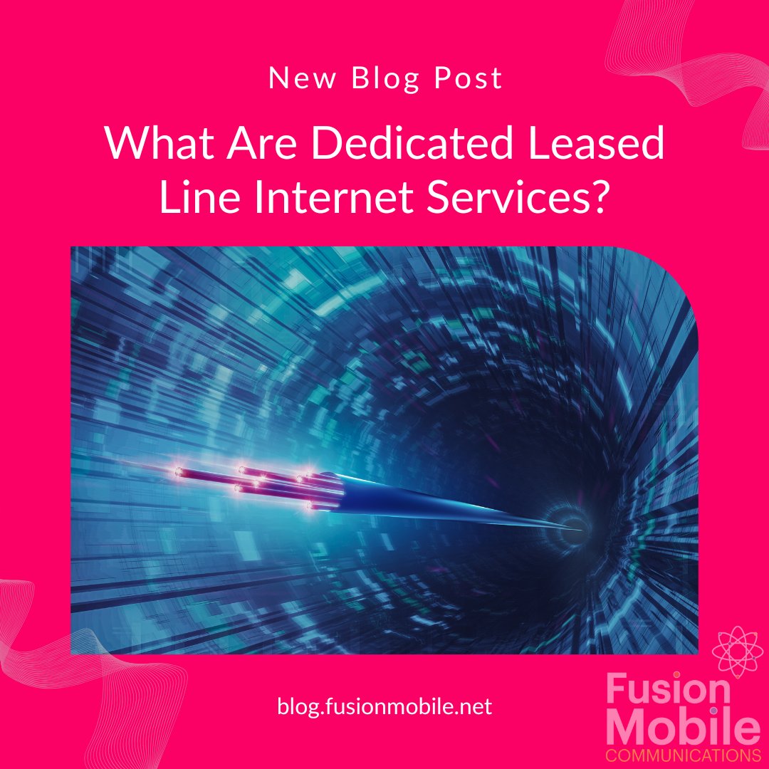 FusionTelecoms's tweet photo. Leased lines offer fast, reliable, and dedicated internet for businesses. Learn more about how they can benefit your company in our latest blog post: https://t.co/Tt5T0t6Lmv

#LeasedLine #BusinessConnectivity #FusionMobile https://t.co/4Vsb4UKMFO