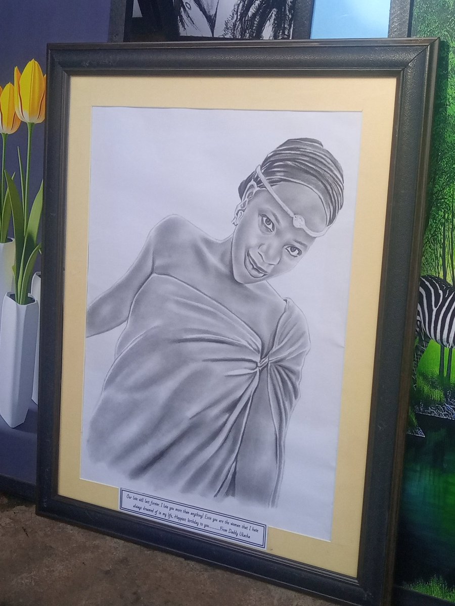 Order your favorite potrate from me, kindly inbox.
 I deliver in time
Quality work is wat I know.