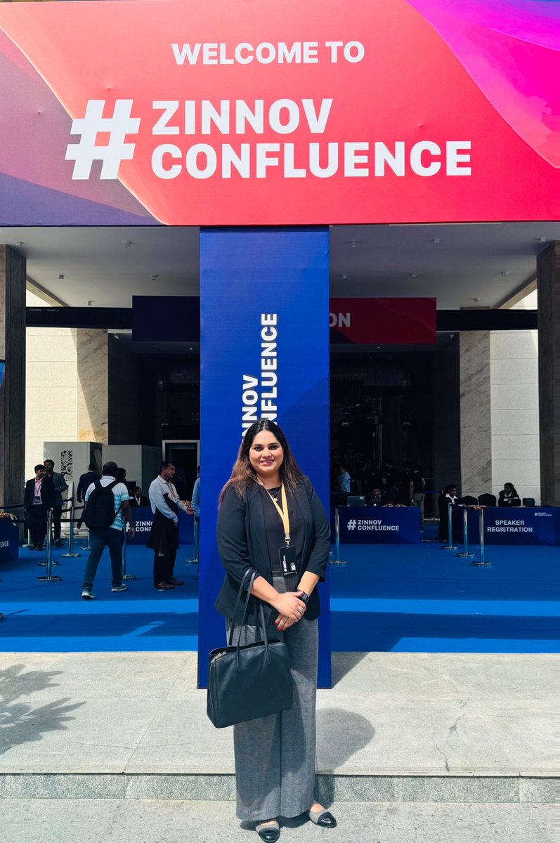 ArcolabL's tweet photo. We attended the 2024 Edition of #ZinnovConfluence, witnessing deeply insightful sessions focusing on the rapid evolution of digital technology. Stuti Sharma and Yadhu Urs networked with fellow industry leaders, exchanging valuable insights during the event. 

#WeAreArcolab https://t.co/iP8PVM2da7
