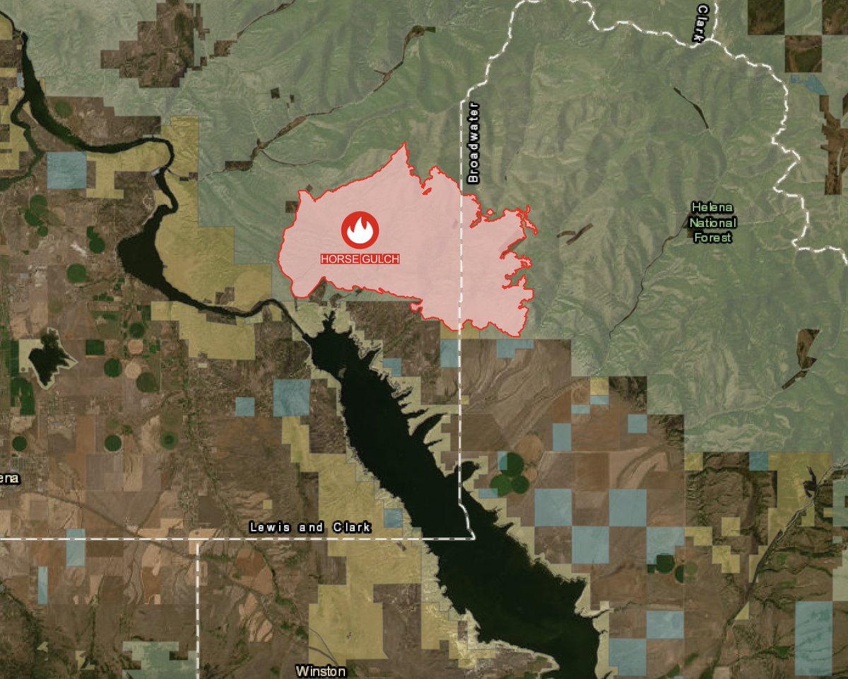 Coincidental that the Horse Gulch fire northeast of Helena is burning the exact area that was previously slated for a huge forest management project to mitigate wildfire risk that was blocked until this year by radical environmentalist litigants.🤔