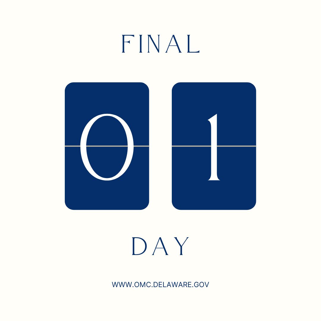 DEOMC1ST's tweet image. ⚠️ Calling all applicants! The final day to submit your Social Equity ELigibility is here. Don't miss your chance to be a part of this important opportunity. Act now! 🚨

OMC.Delaware.gov

#DOMC #Marijuana #Cannabis #marijuanaindustry