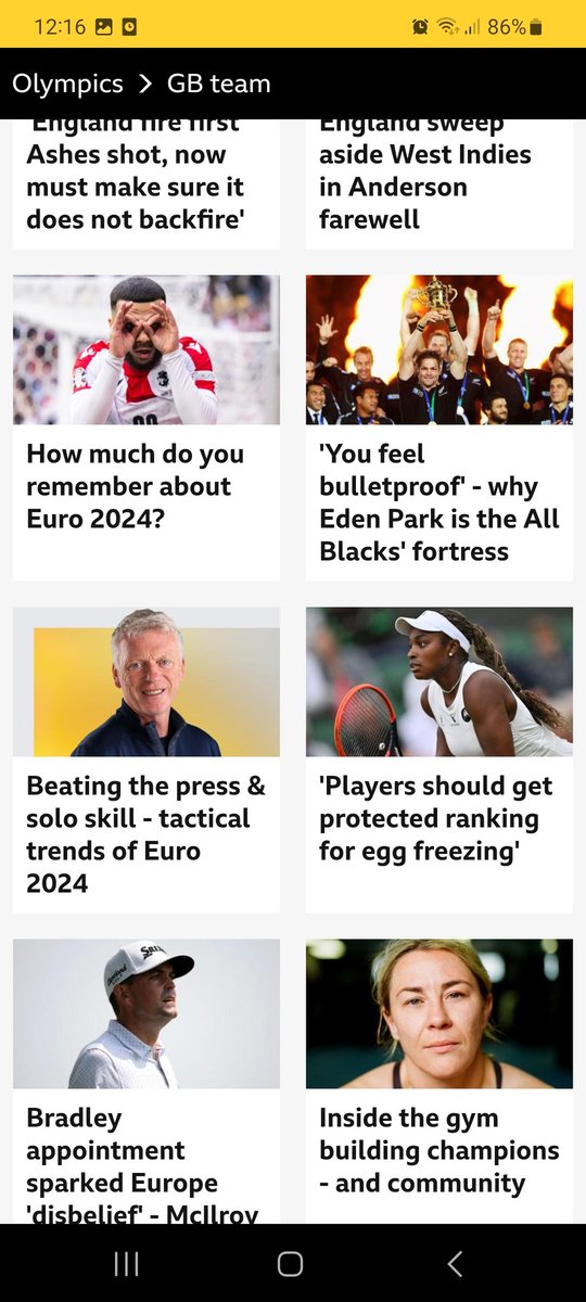 AlternativeEdin's tweet image. Stories @BBCSport is promoting ahead of Bob MacIntyre's home victory at the Scottish Open:

-Scotland's deterioration and problems from weeks ago
-Nine euros and six Wimbledon
-Irish and NZ rugby union
-An unrelated golf story from Thursday at the Renaissance Club.