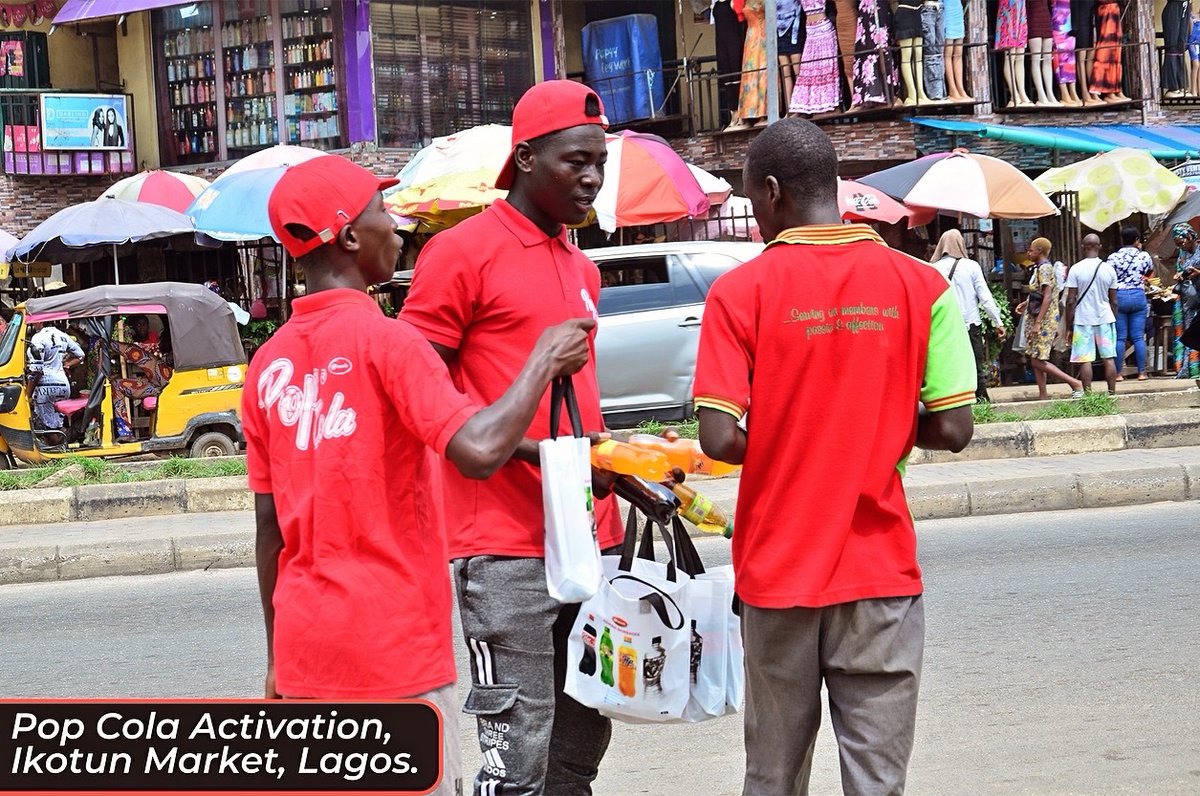 Ghadco_ng's tweet photo. Pop Cola is live at Ikotun Market! Join us for a refreshing blast and loads of fun. Lagos, we’ve got your thirst covered! 

#chiamodmarketer 
#ghadco_ng 
#ikotunmarket 
#mamudabeverages 
#popcolaworld 
#PopColaLove 
#IkotunMagic 
#LagosLife https://t.co/t2tnjjA6wR