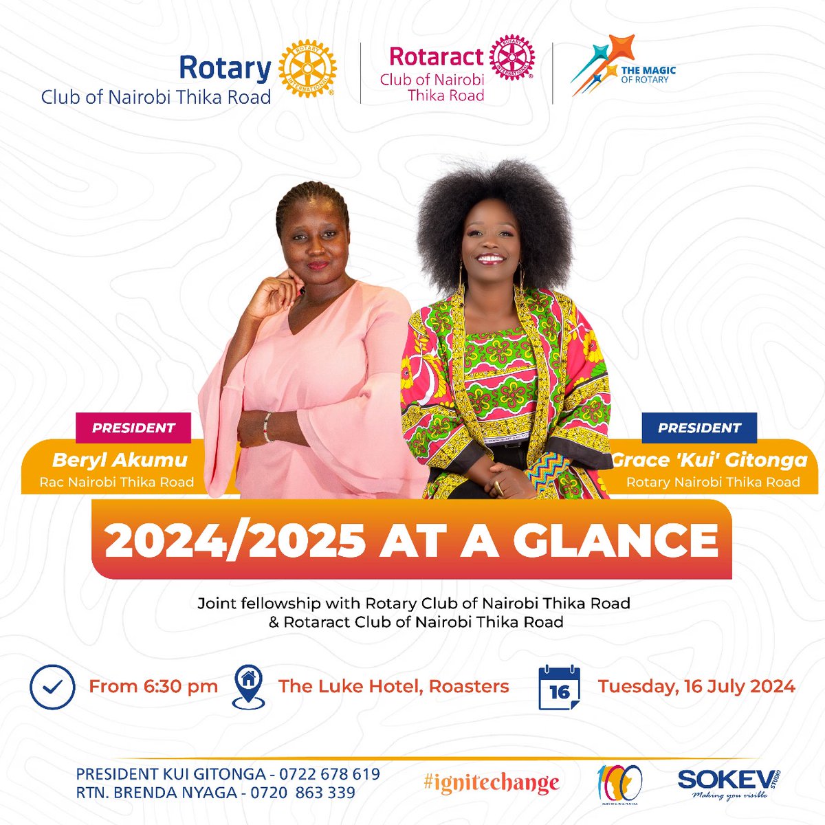 You're invited to join us as we Forge Forward to the Year 24/25!

Rotarians, Rotaractors and guests, come together on *Tuesday, July 16* for an evening of fellowship, discussion, and planning as we look ahead to the year to come.
#MagicofRotary #IgniteChange