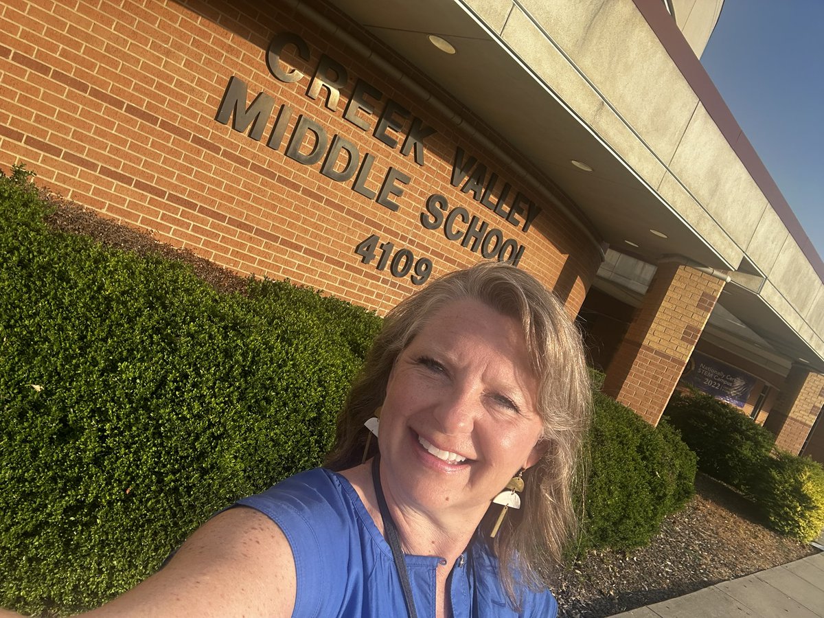 Steffanie Webb (@webbsteffanie) on Twitter photo First day of year 8 as principal of the best middle school ever! Love my <a href="/CreekValleyMS/">Creek Valley Middle School</a> community! It’s going to be an amazing year!💙🖤 First day of year 8 as principal of the best middle school ever! Love my <a href="/CreekValleyMS/">Creek Valley Middle School</a> community! It’s going to be an amazing year!💙🖤