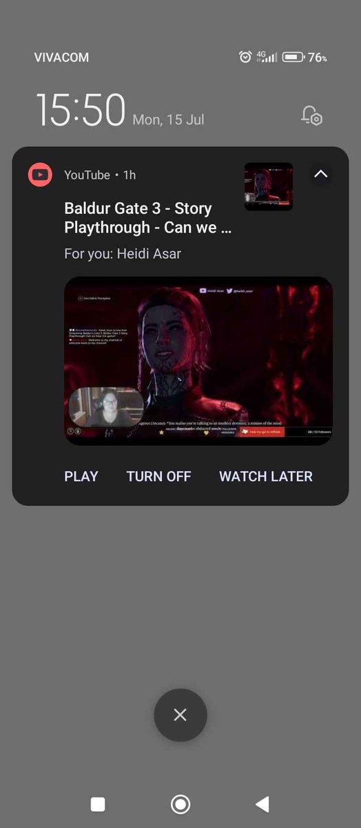 heidi_asar's tweet photo. Getting a notification YouTube recommends a channel to see. Only to open it and see they are recommending your own channel to you. Both on mobile and Chrome version. Cool! https://t.co/Ggrbk3HVtA