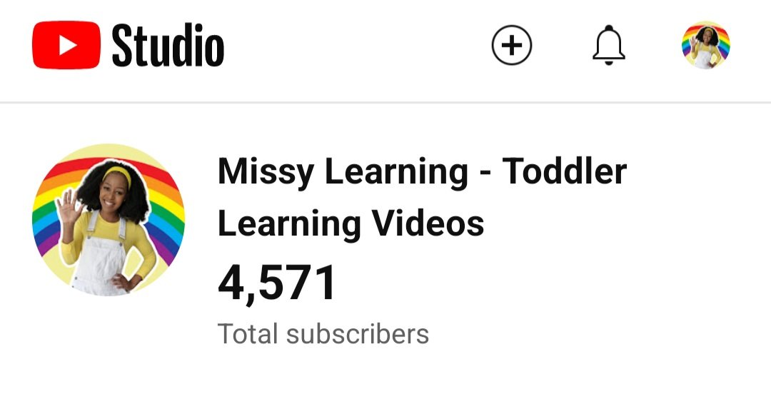 Road to 5k subscribers. Kindly subscribe to our YouTube channel for fun, educative, and interactive toddler and baby videos. 
youtube.com/@missylearning…