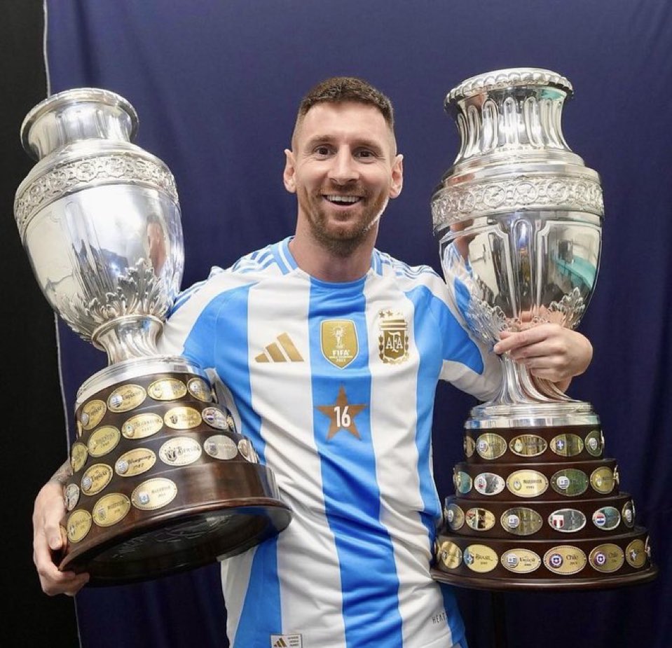 Te amo Messi, te mereces todo rey ❤️💙