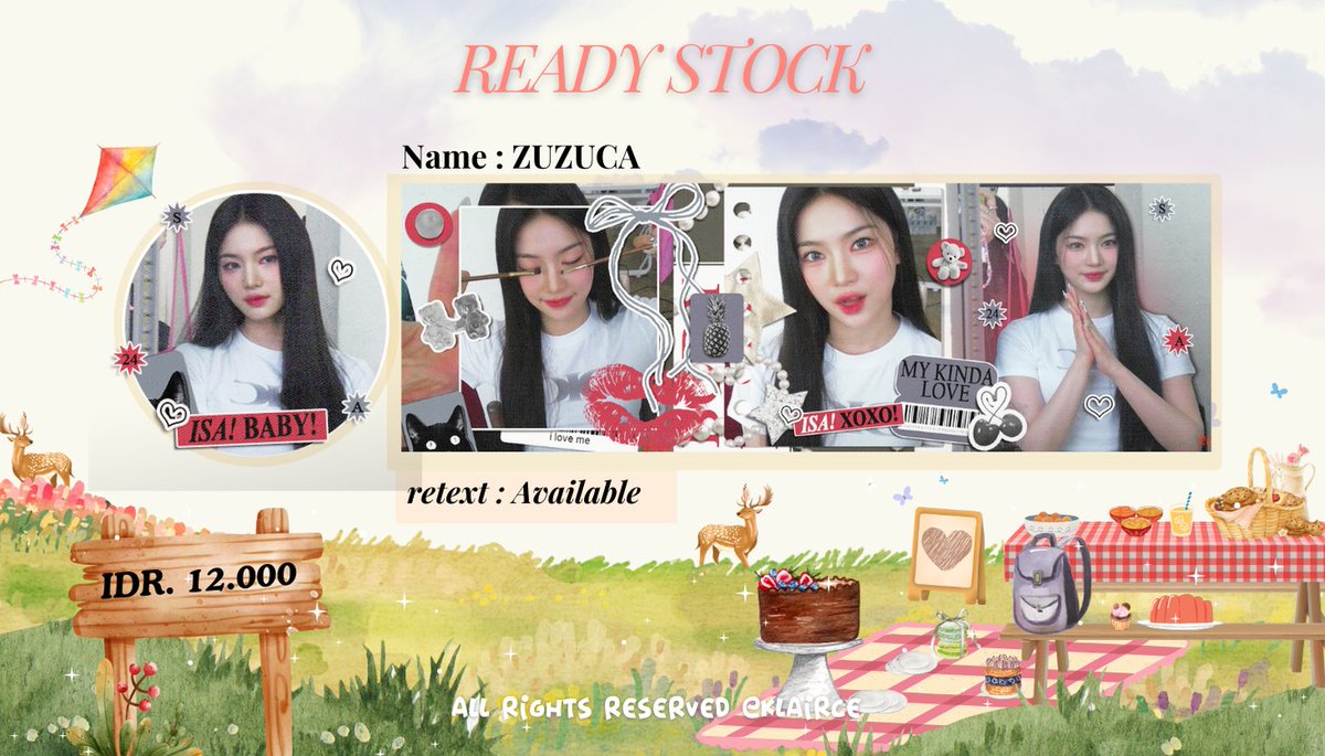 help rt ya makasih guys! 

hai aku mau flashsalein layout wonyoung dan isa ini masing2 jadi 6k/layout yaa yang berminat bisa langsung dm akuuu maakasih

#zonauang