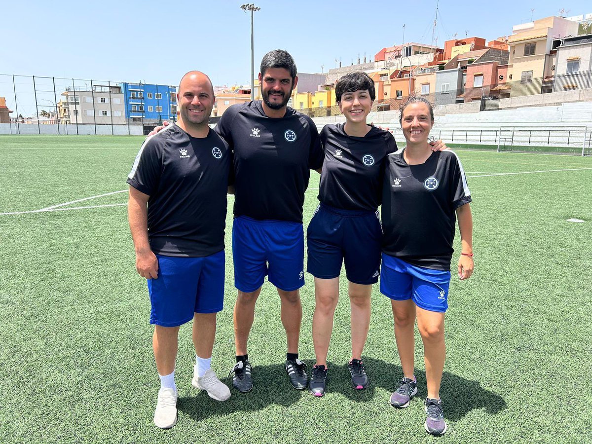 FIFTenerife's tweet photo. ✅💪🏼 Concluye el campus #FIFT de fútbol femenino en Tenerife.
➕ℹ️ https://t.co/dILuothDbs
#somosfif #fútboltenerife #FútbolFemenino https://t.co/wbpOFuuP7y