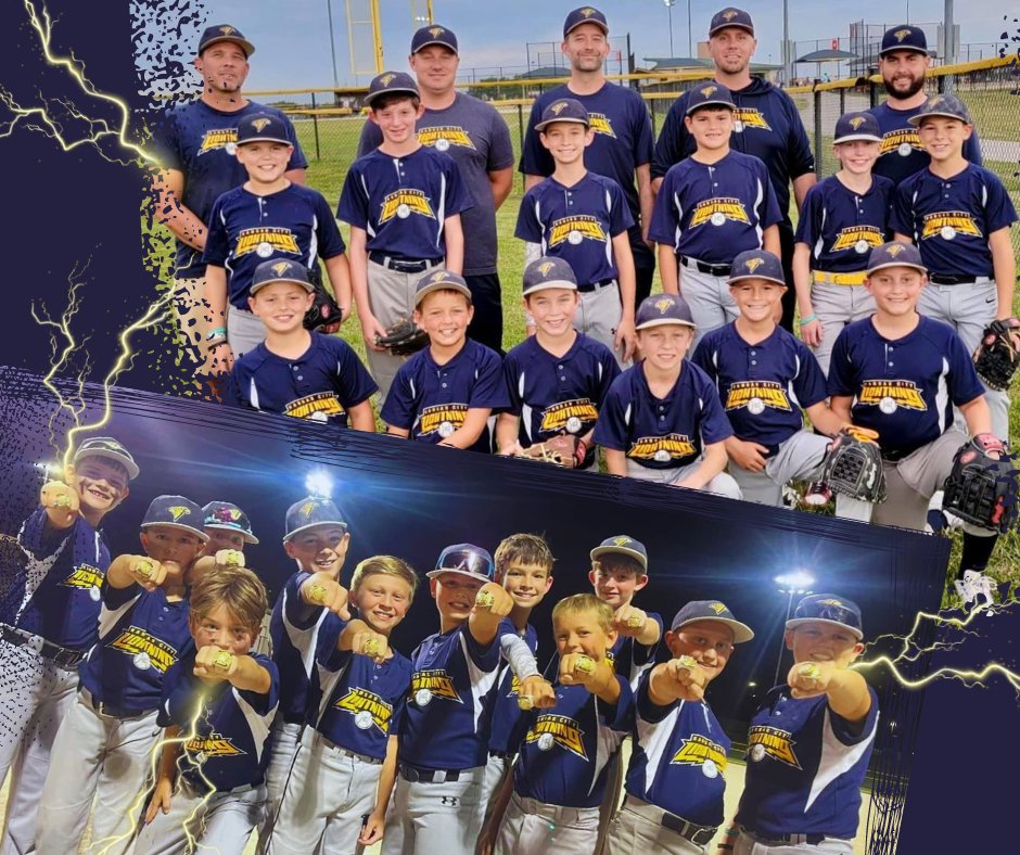 ShowMeLogos's tweet photo. Check out KC Lightning Kids Baseball champions with their well-deserved rings! Their hard work and dedication has paid off, and we couldn't be prouder of each player's incredible season. Let's continue to shine bright on and off the field! #BaseballChampions  #youthbaseball https://t.co/mTwllpTmuV
