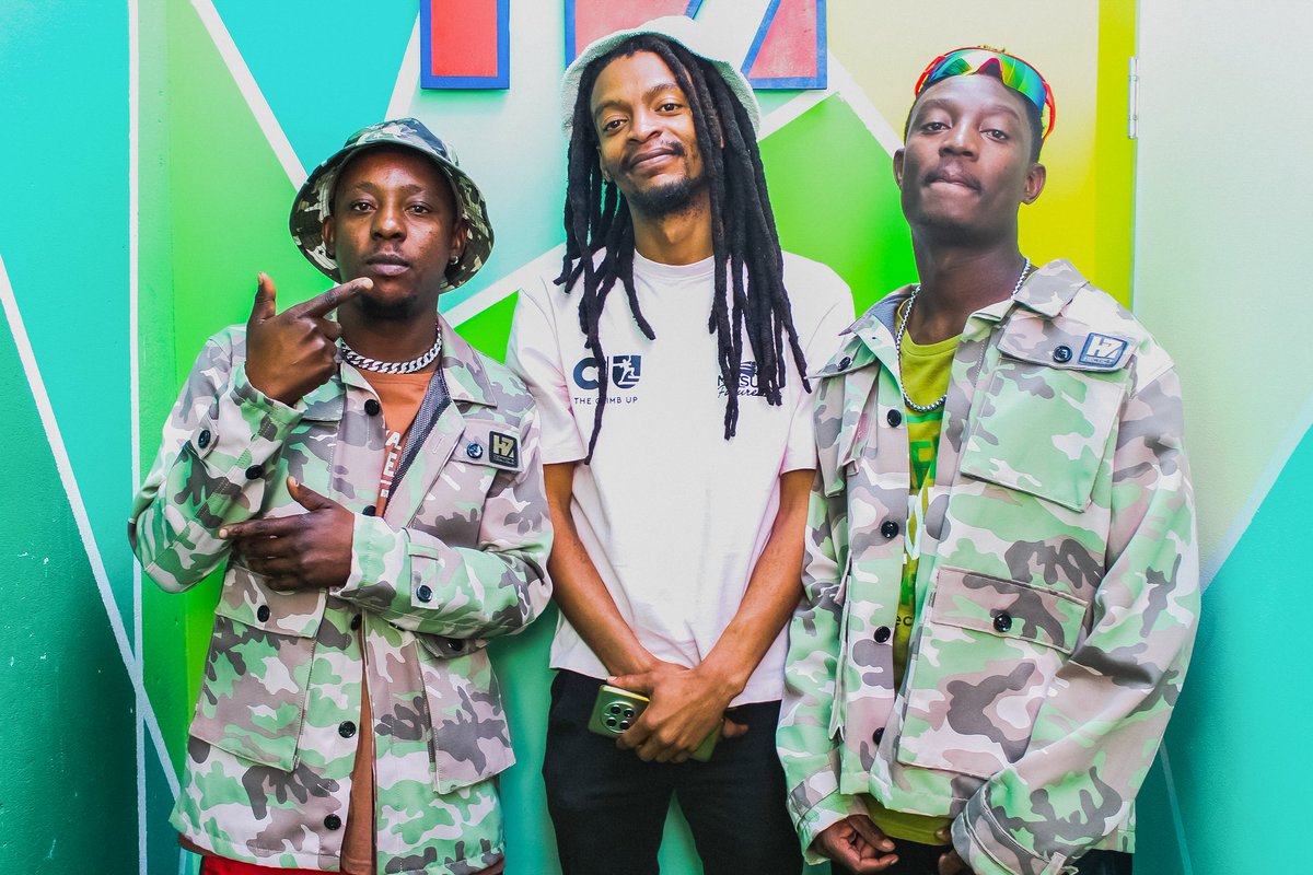 BafanaBaMaths's tweet photo. Holaaa Whas' good Math++ Lovers! As you can see the BBM Season is in full Oppo, please follow!! Please enjoy our Dope and Up Performance on Dube Hype Movement YT Channel!! We had so much fun performing our brand new single #1924 and our Upcoming one #Passion 

👕🧢: @H7Creations https://t.co/gAatpkVarO