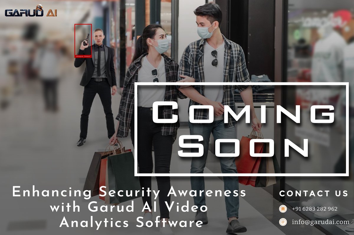 garud_ai's tweet photo. In today's busy world, keeping everyone safe is really important. Our advanced Garud AI Video Analytics system can quickly detect weapons to help protect public places. It uses smart technology to find potential dangers fast, making security better than ever. https://t.co/9HSfOEgITy