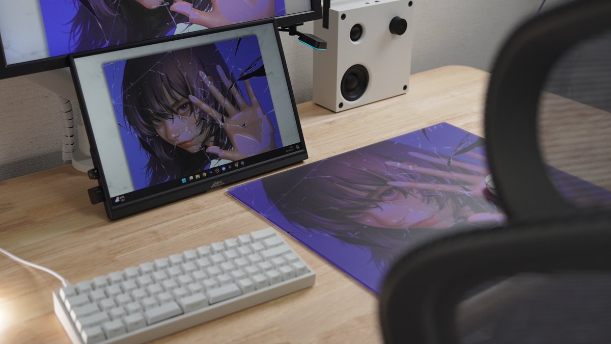 KANAMI SAI ガラスマウスパッド Kanami SAI Glass Mousepad - Limited Edition - MaxGaming.com
